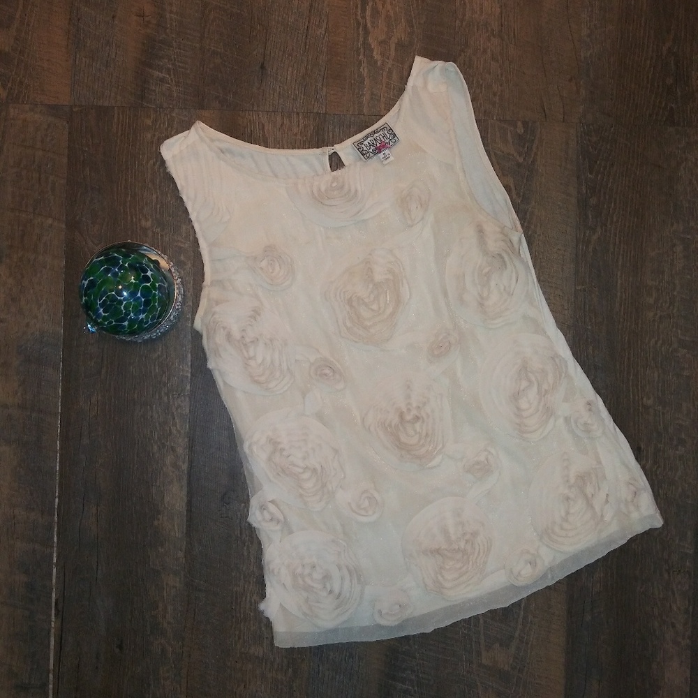 ANTHROPOLOGIE'S YOANA BARASCHI PINWHEEL TOP - Picture 2 of 7